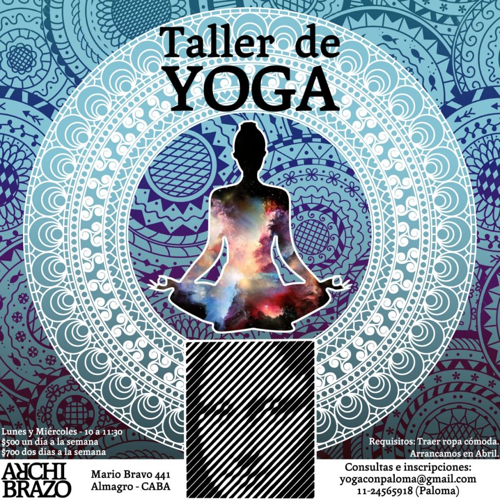 Flyer · Taller de Yoga