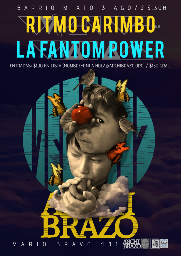 Flyer · Barrio Mixto: Ritmo Carimbo + La Fantom Power
