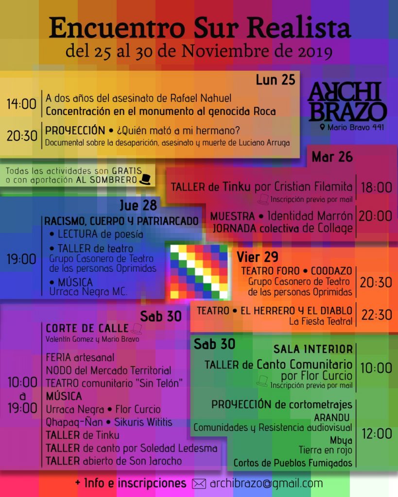 Flyer · Encuentro Sur-realista