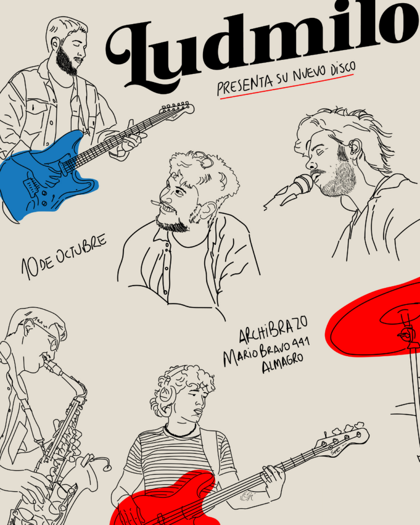 Flyer · Ludmilo presenta nuevo disco