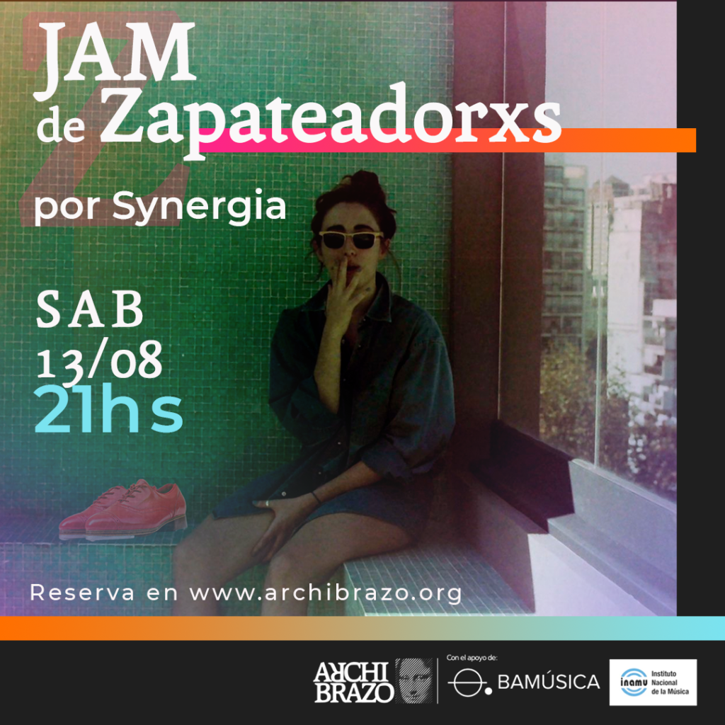 Flyer · Jam de zapateadorxs por Synergia.tap