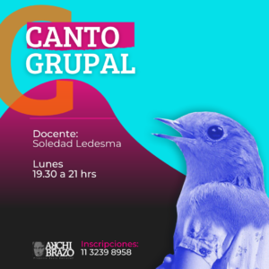 Taller de Canto Grupal- Almagro - Archibrazo