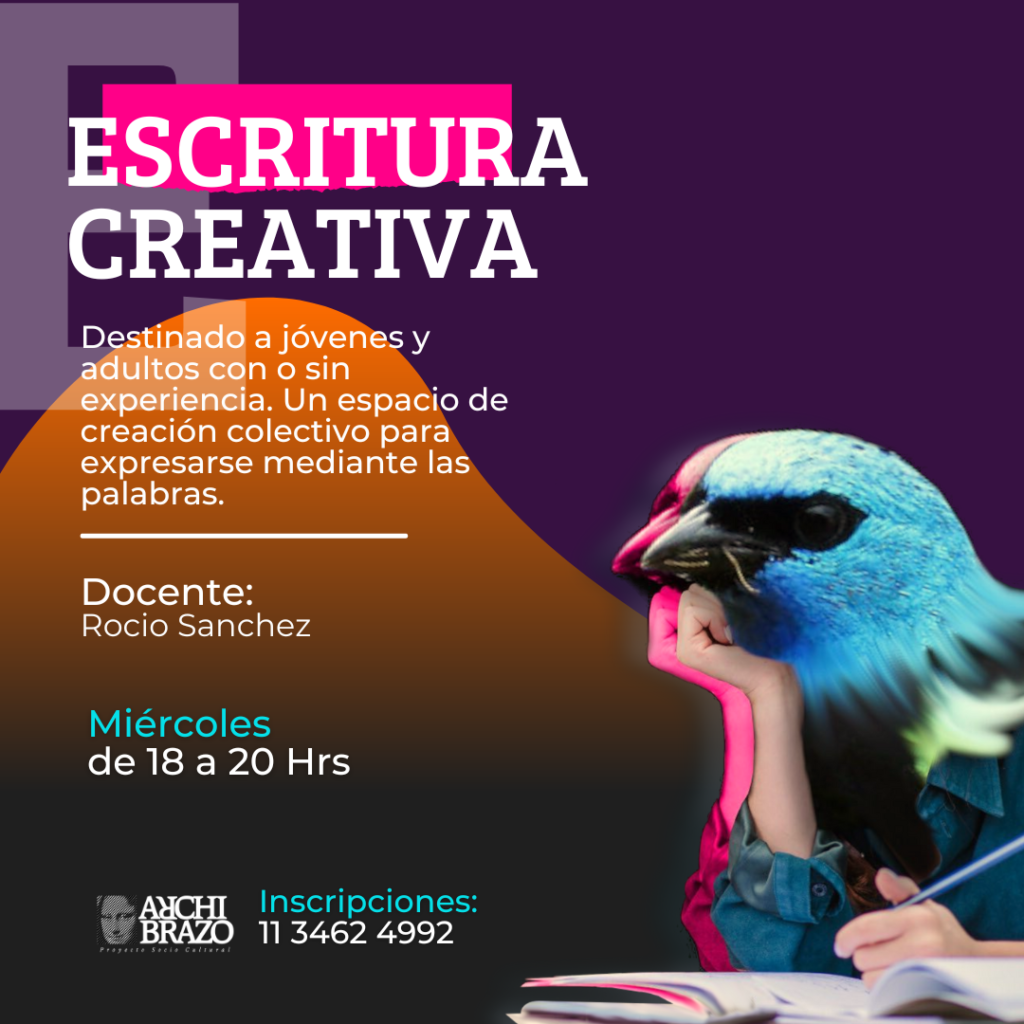 Flyer · Taller de Escritura Creativa