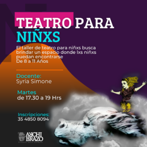Taller de Teatro para Niños y Niñas- Almagro - Archibrazo