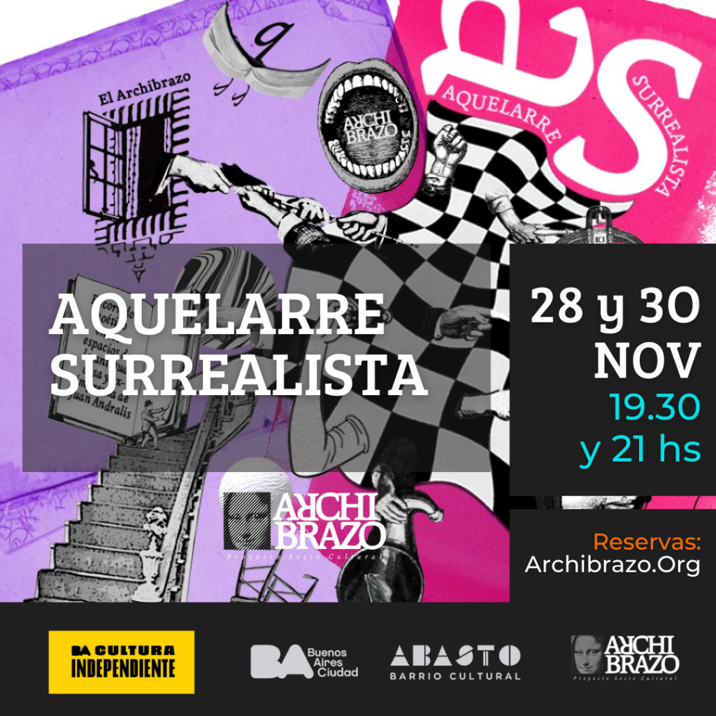 Flyer · Aquelarre Surrealista