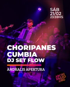 Andralis Fest | Apertura | Los Choripanes Cumbia + DJ Set Flow