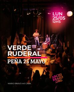 peña 25 mayo - Verde Ruderal  ♡