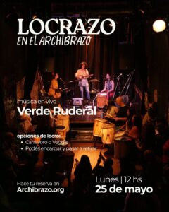 peña 25 mayo - Verde Ruderal ♡