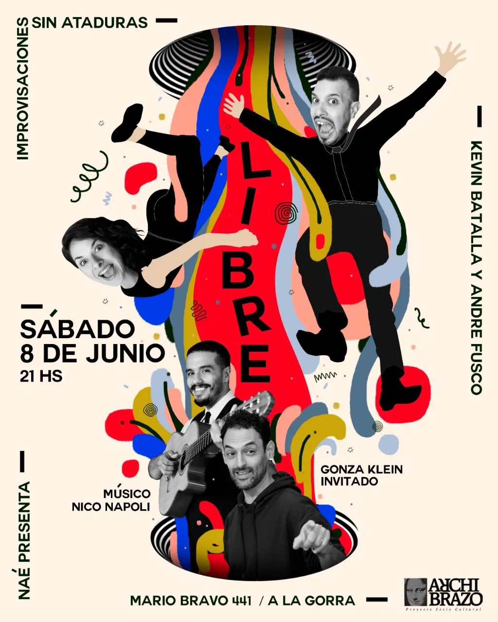 libre improvisación sin ataduras