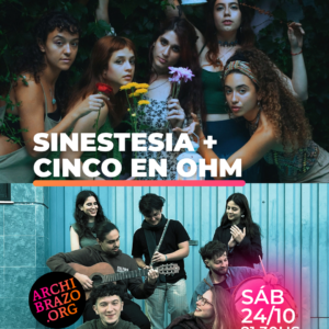 SINESTESIA + Cinco en Ohm