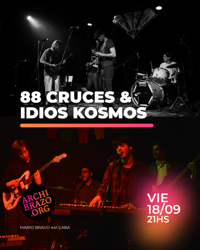 Flyer · 88 Cruces & Idios Kosmos