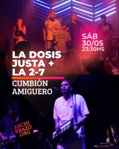Cumbión Amiguero |  La Dosis Justa + La 2-7