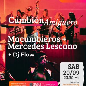 Cumbión Amiguero | Macumbieros y  Mercedes Lescano