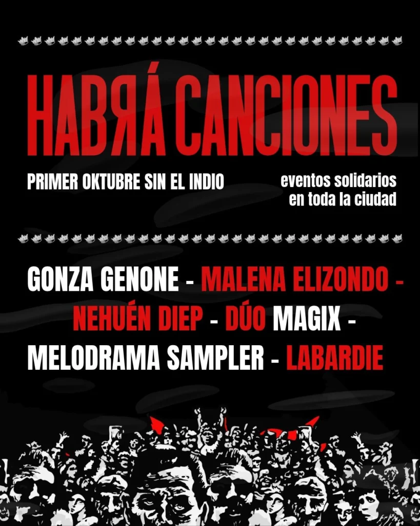 Flyer · HABRÁ CANCIONES