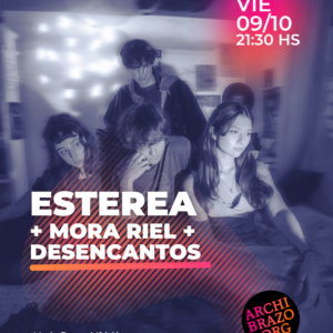 Esterea presenta su primer disco “Cuando amanezca”