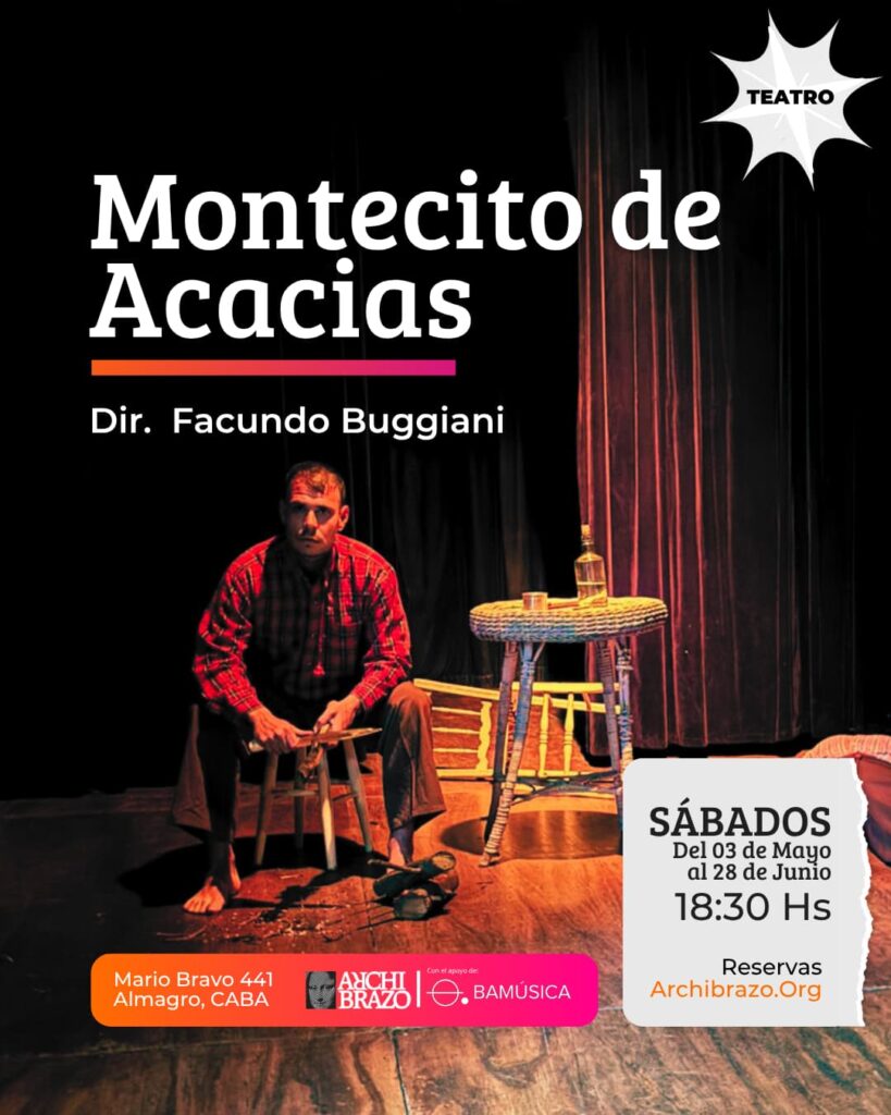 Flyer · Montecito de acacias | Facundo Buggiani