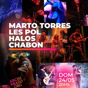 MARTO TORRES  + LES POL + HALOS + CHABON
