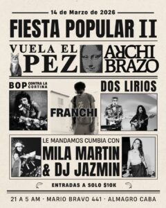 FIESTA POPULAR II  de Vuela El Pez